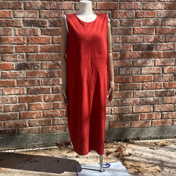 Express orange bodycon form fitting midi dress / XL / Excellent condition - Picture 12 of 17